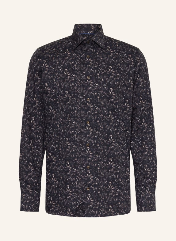 ETON Koszula Contemporary Fit GRANATOWY / BEŻOWY / SZAROBRĄZOWY