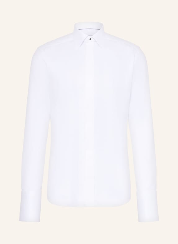 ETON Smoking-Hemd Slim Fit mit Umschlagmanschette WEISS