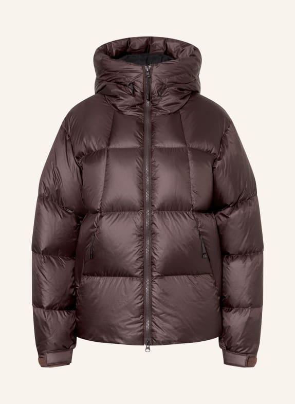 Goldwin Quilted jacket DARK BROWN