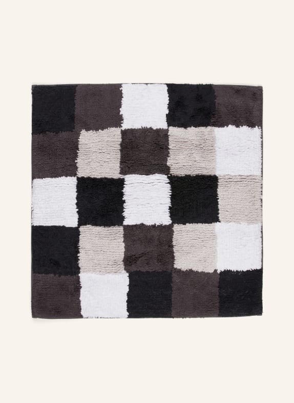 Cawö Badematte SCHWARZ / GRAU / WEISS