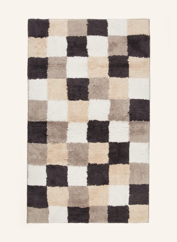 Cawö Badematte SCHWARZ / GRAU / WEISS