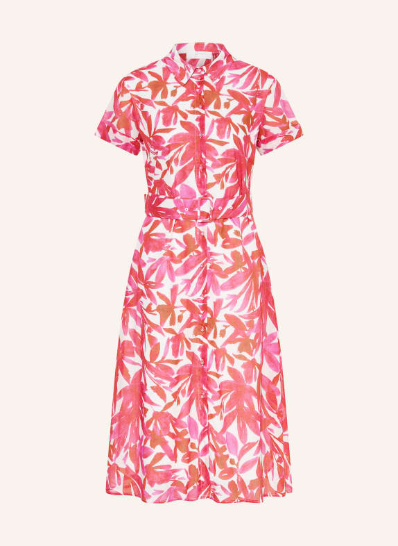 CATNOIR Hemdblusenkleid ROT / PINK / WEISS