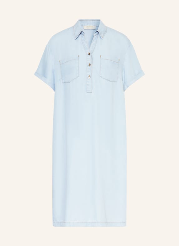 CATNOIR Denim-look dress LIGHT BLUE