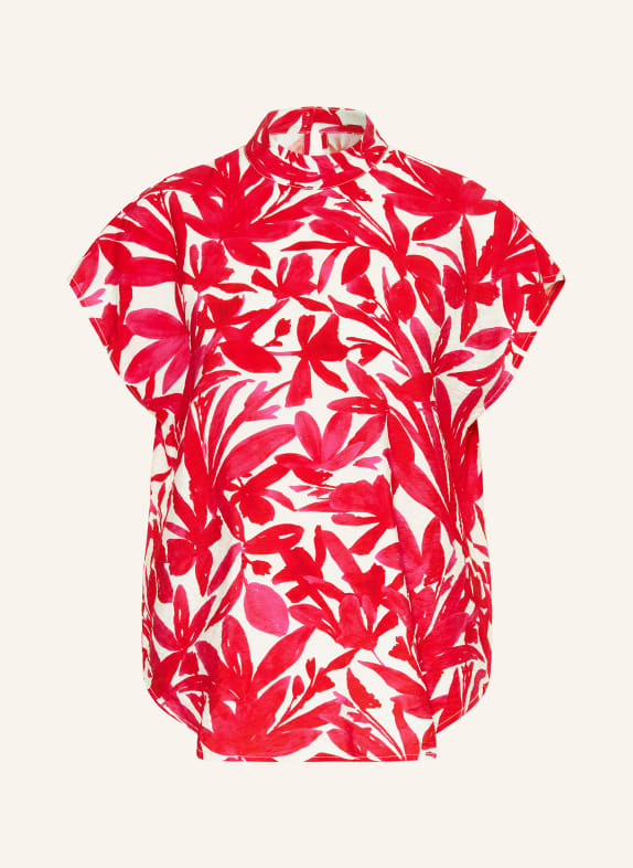 CATNOIR chemisier ROUGE / ROSE FUCHSIA / BLANC