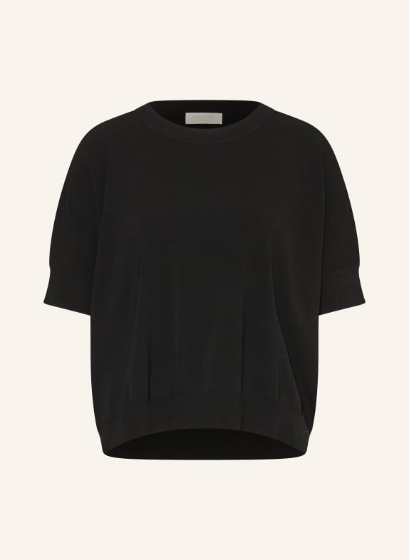 CATNOIR Strickshirt mit 3/4-Arm SCHWARZ