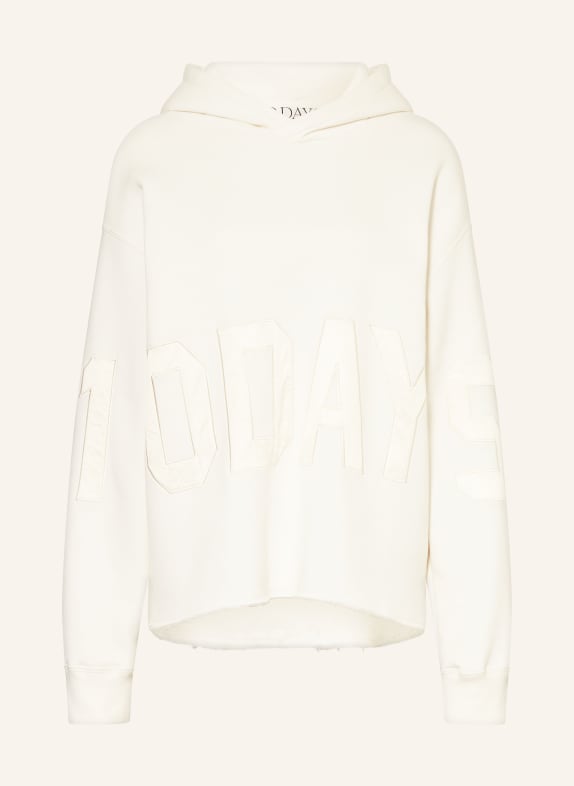 10DAYS Hoodie WEISS / ECRU