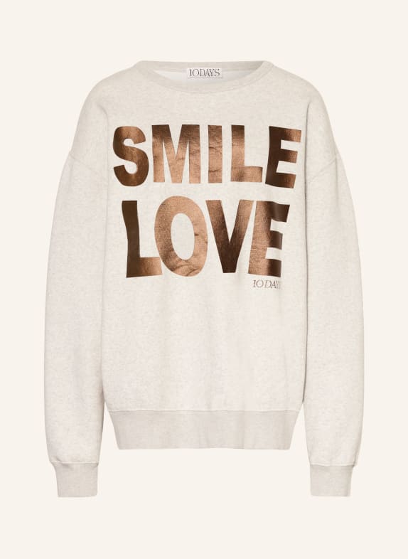 10DAYS Sweatshirt HELLGRAU