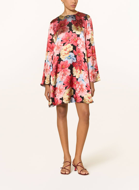 GESTUZ Šaty GZSIGRIDA ČERVENÁ / TMAVĚ MODRÁ / ČERNÁ