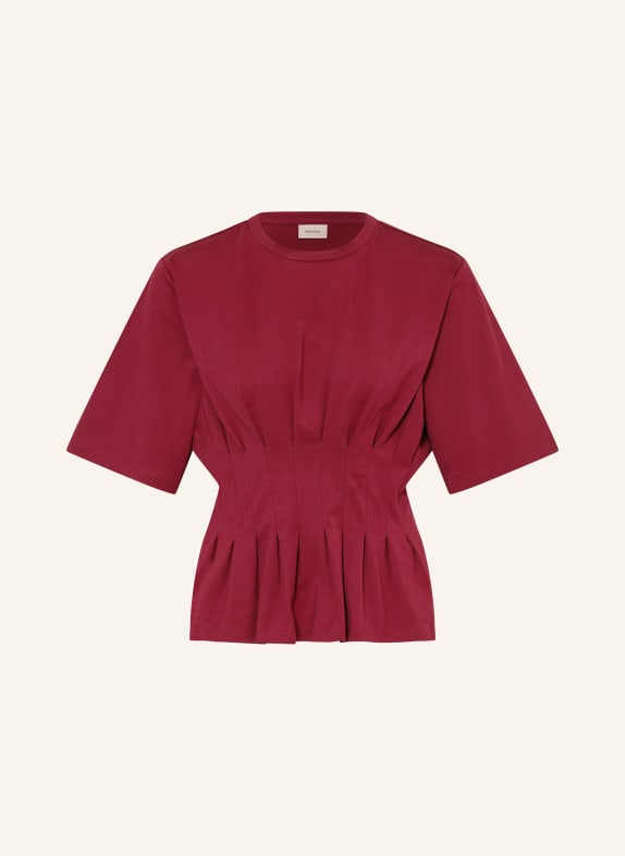 GESTUZ Blůza GZINEZ TMAVĚ ČERVENÁ