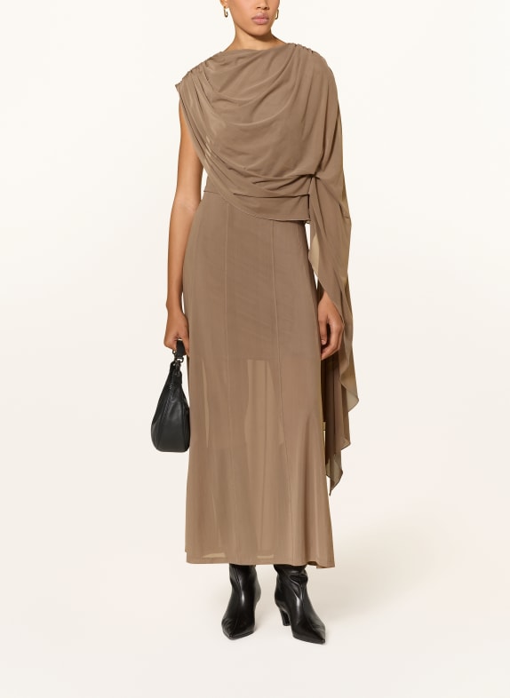 GESTUZ Robe en maille GZMADDIN MARRON CLAIR