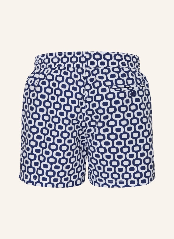 FRESCOBOL CARIOCA Zwemshort RIO WIT / DONKERBLAUW