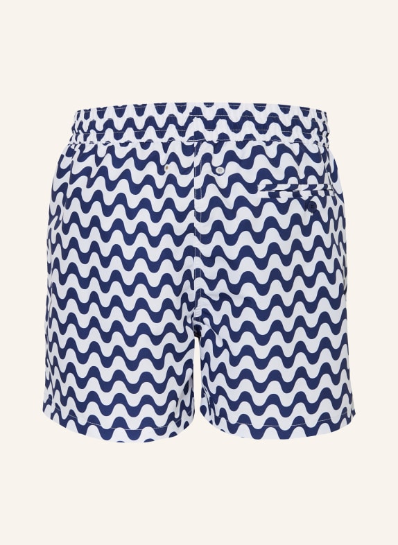 FRESCOBOL CARIOCA Badeshorts RIO HVID / MØRKEBLÅ