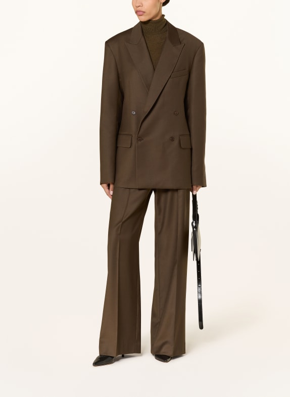 The Frankie Shop Oversized-blazer NEWARK MØRKEBRUN