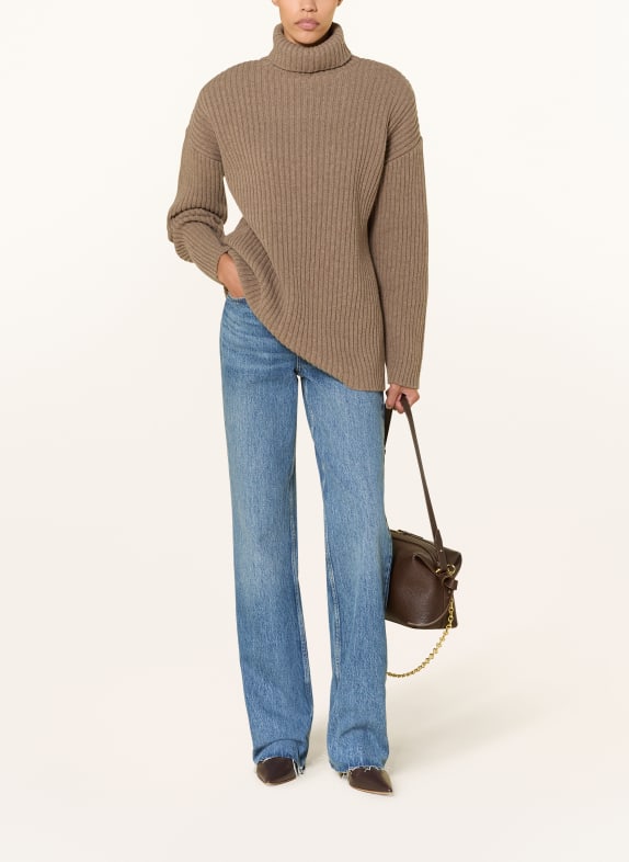 The Frankie Shop Rollkragenpullover LINDALL HELLBRAUN