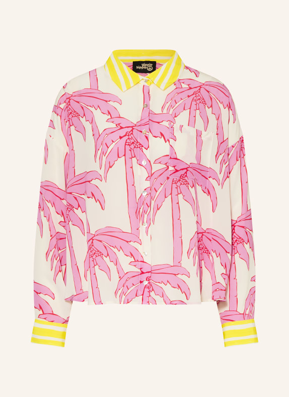 yippie hippie Hemdbluse WEISS / PINK / GELB