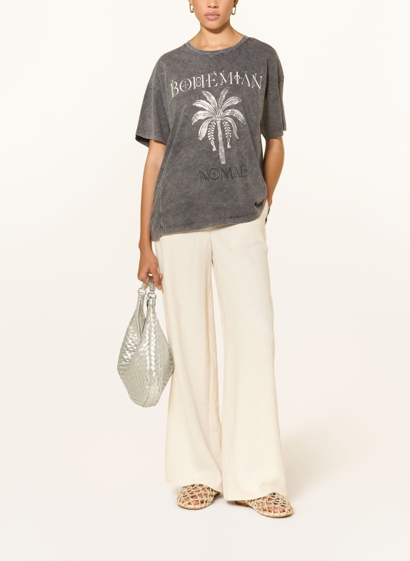 yippie hippie T-shirt GRIJS