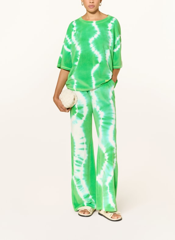 yippie hippie Nickihose GRÜN / HELLBLAU / WEISS