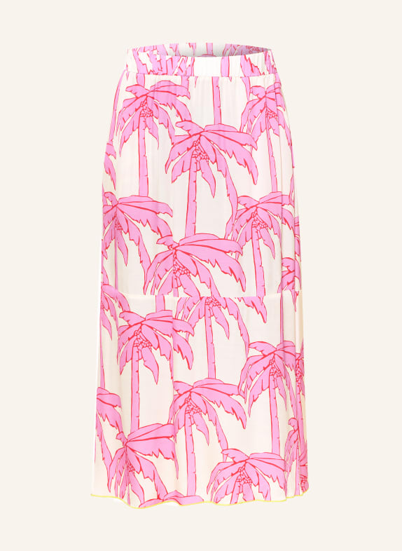 yippie hippie spódnica BIAŁY / RÓŻOWY