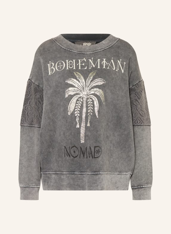 yippie hippie sweatshirt GRAY