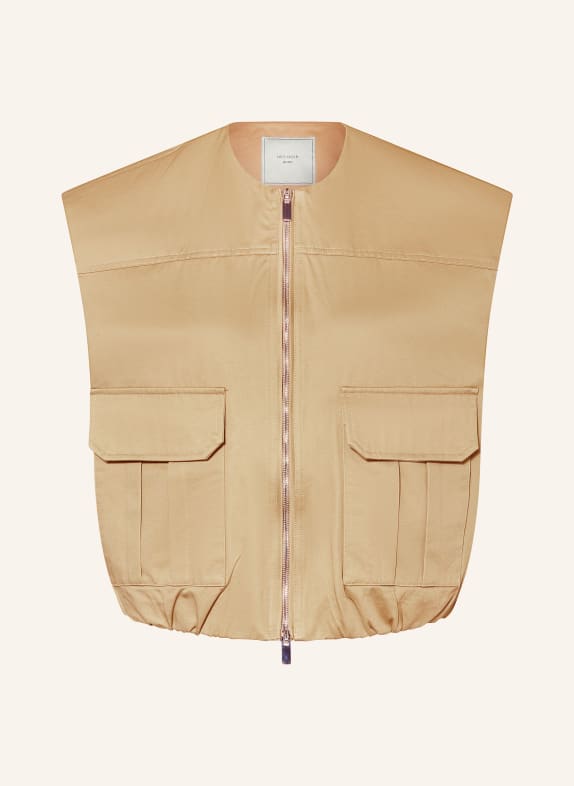 NEO NOIR Weste FLO 214 Taupe