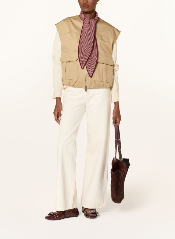 NEO NOIR Weste FLO 214 Taupe