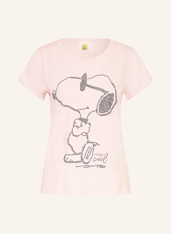 Princess GOES HOLLYWOOD T-Shirt SNOOPY mit Schmucksteinen HELLROSA / WEISS / SCHWARZ
