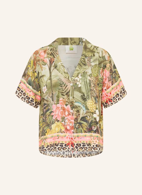 Princess GOES HOLLYWOOD Bluse GRÜN / ROSÉ / GELB