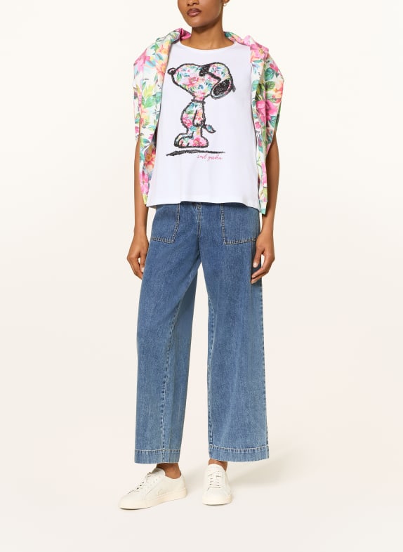 Princess GOES HOLLYWOOD Paperbag-jeans BLAUW