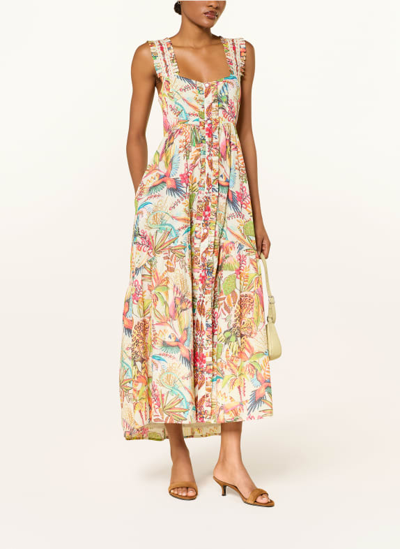 Princess GOES HOLLYWOOD šaty KRÉMOVÁ / ČERVENÁ / ZELENÁ