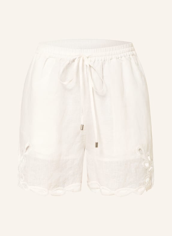 Princess GOES HOLLYWOOD Leinenshorts WEISS