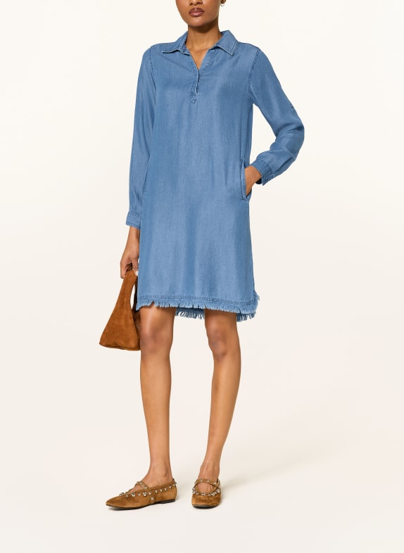 Princess GOES HOLLYWOOD Kleid in Jeansoptik BLAU