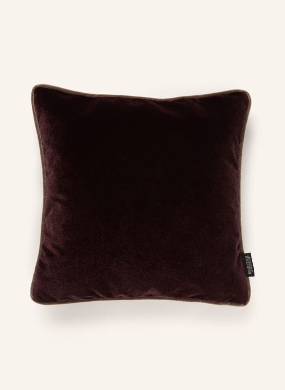 ROHLEDER Dekokissen CLOUD aus Samt mit Federfüllung DUNKELROT