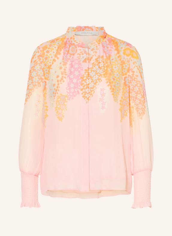 HERZENS bluzka RÓŻOWY / POMARAŃCZOWY / ŻÓŁTY