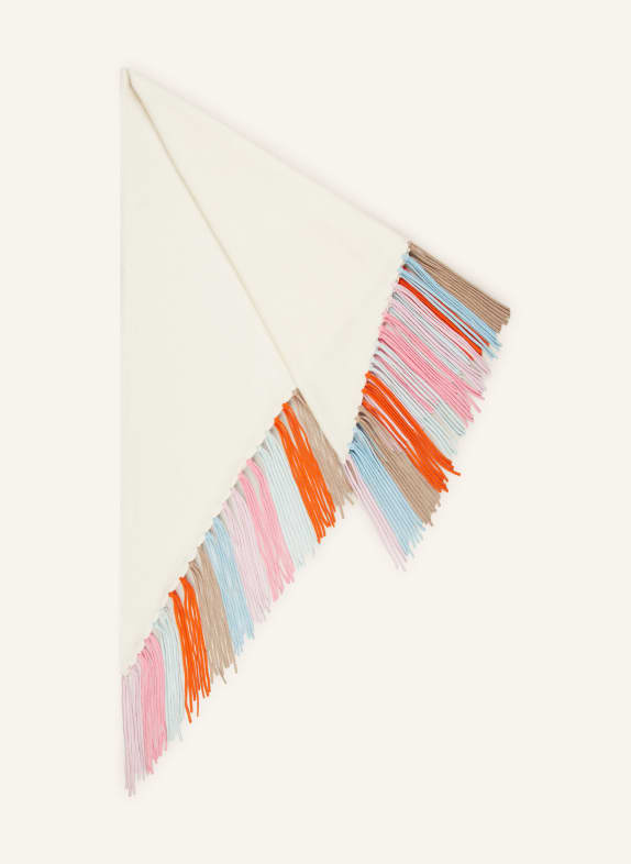 HERZENS Trojúhelníkový šátek s kašmírem REŽNÁ