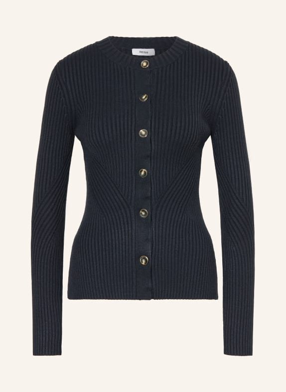 REISS Strickjacke TULA DUNKELBLAU
