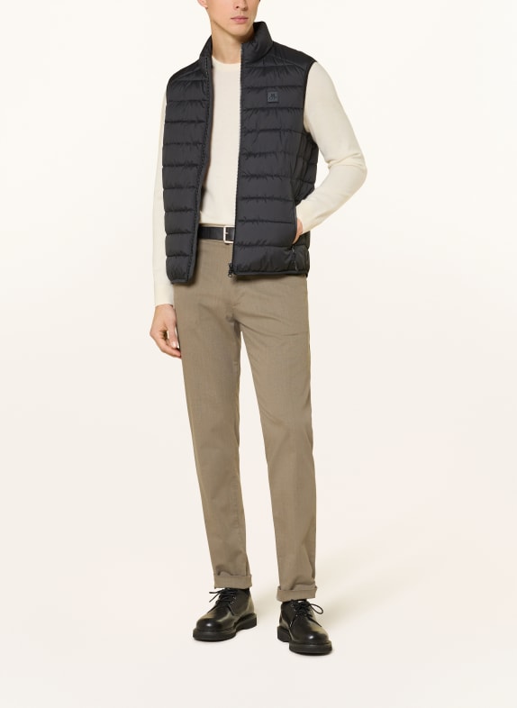 Marc O'Polo gewatteerd vest ZWART