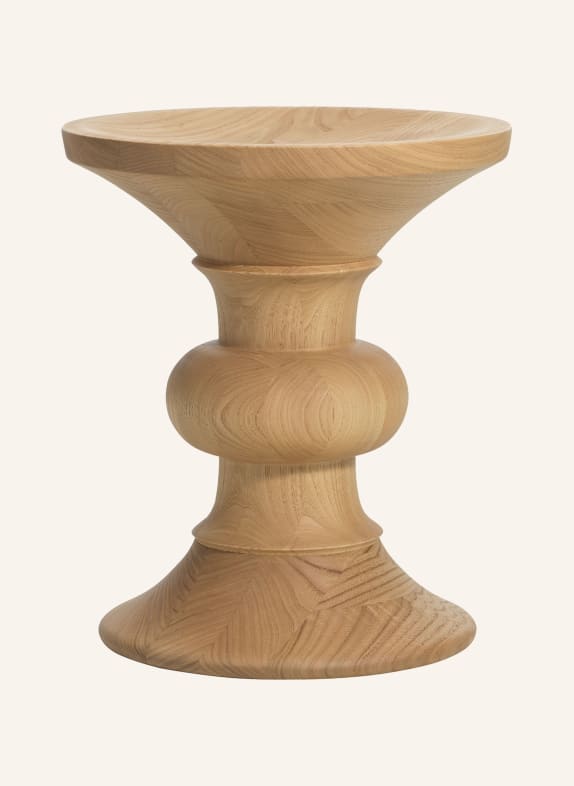 vitra Stolička EAMES STOOL MODEL B SVĚTLE HNĚDÁ