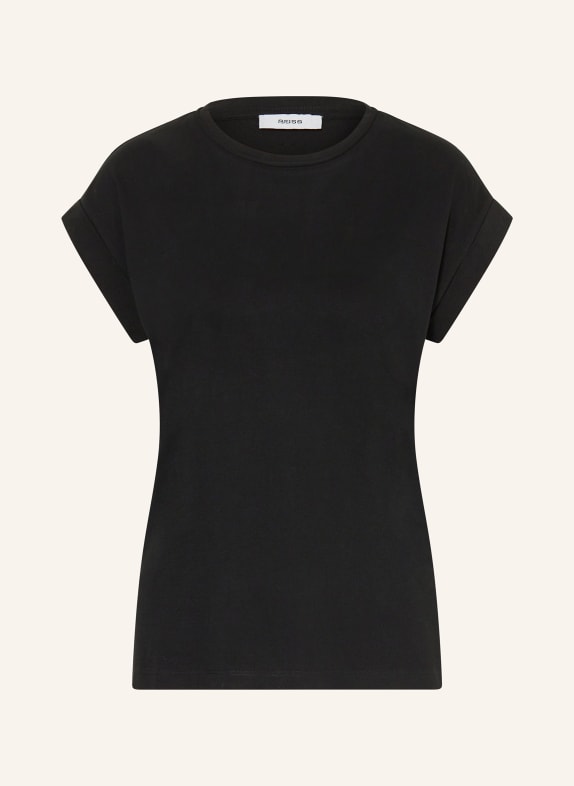 REISS T-Shirt TOMMIE SCHWARZ