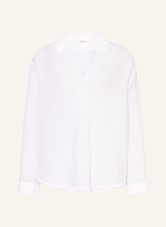 Part Two Blusenshirt AYOPW aus Leinen WEISS