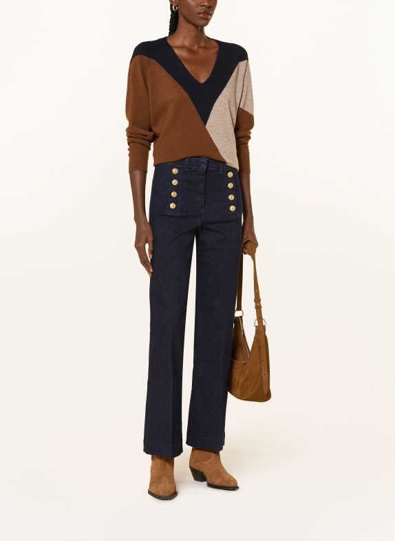 REISS Flared jeans ATHENA 35 DARK BLUE