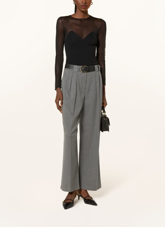 REISS Marlene-broek GRIJS