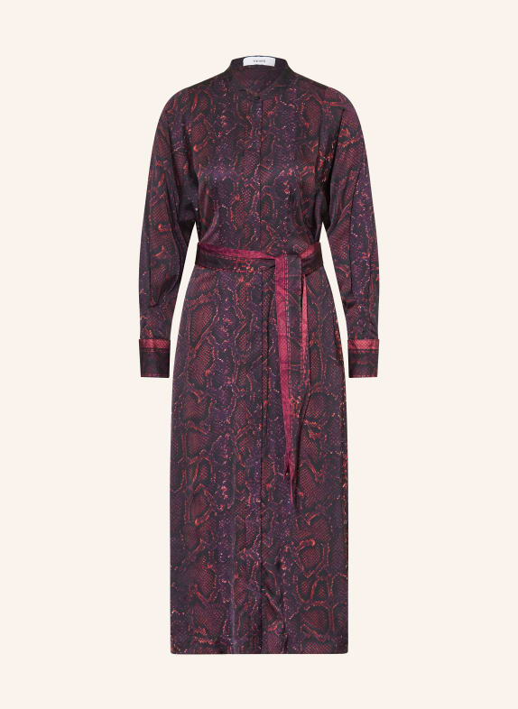 REISS Kleid DARIA FUCHSIA / DUNKELLILA / SCHWARZ