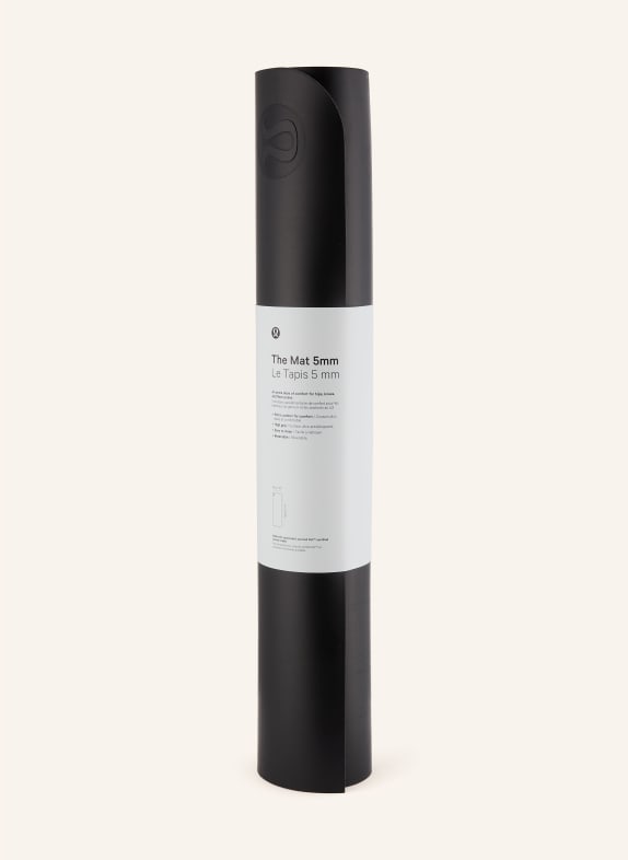 lululemon yoga mat BLACK