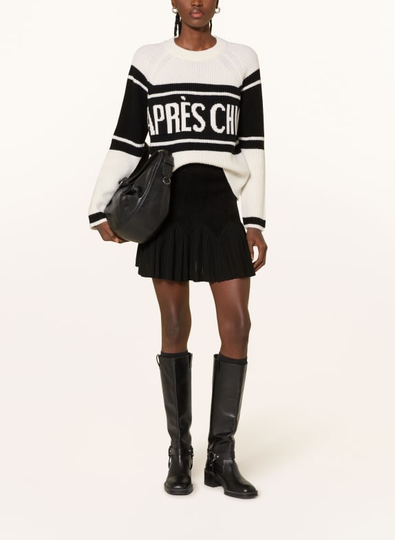 MRS 
HUGS Pullover ECRU / SCHWARZ