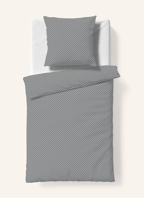 fleuresse Pościel LECH CZIEMNOSZARY / JASNOCZARY