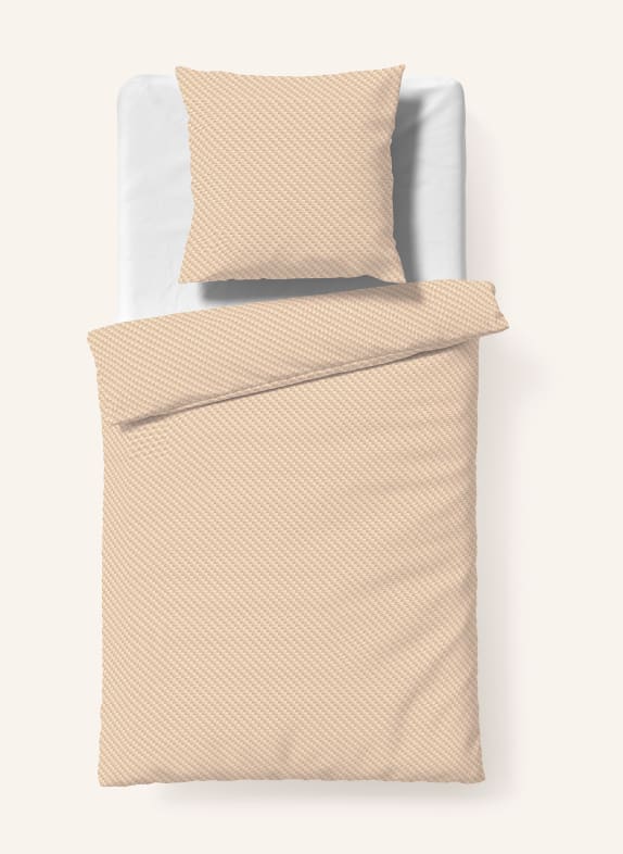 fleuresse Bettwäsche LECH BEIGE / CREME