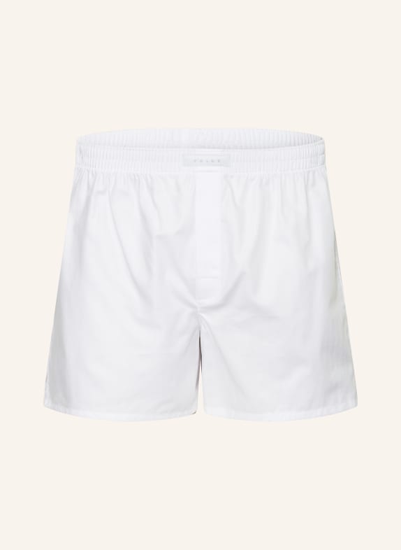 FALKE DAILY WOVEN web boxer shorts WHITE