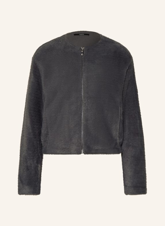 someday Kunstfell-Jacke UMAYAN DUNKELGRAU