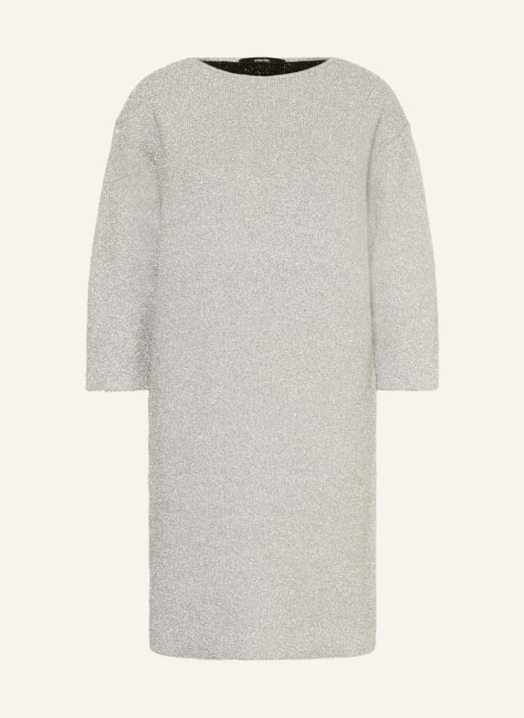 someday Kleid QALUXE mit Glitzergarn SILBER