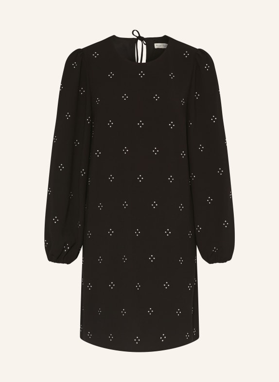 Phase Eight Kleid LUCIA mit Nieten SCHWARZ / SILBER